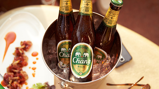 bottles of chang beer